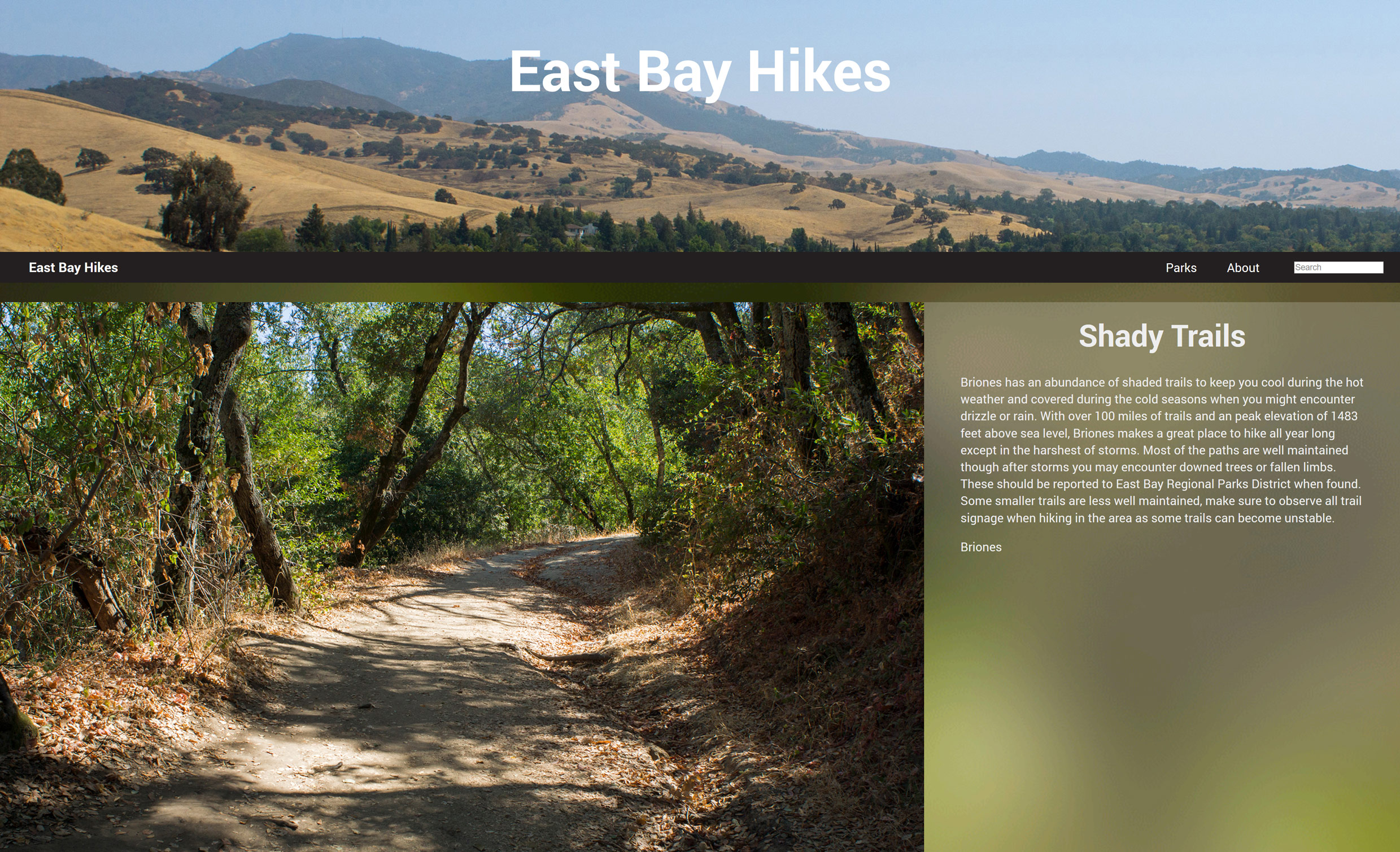 East Bay Hikes